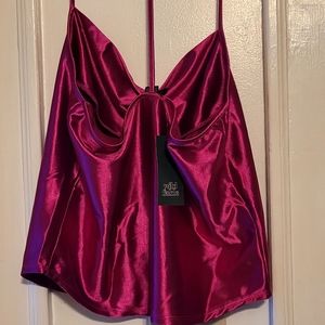 Wild Fable satin top